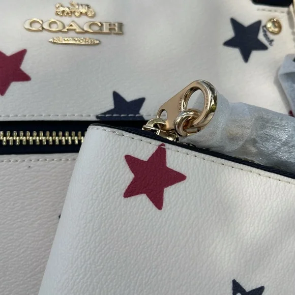 🔥🔥LAST SET Coach American Star Print Tote and Wallet NWT - Picture 13 of 15